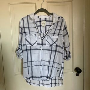 AE Vintage Boyfriend Plaid Shirt